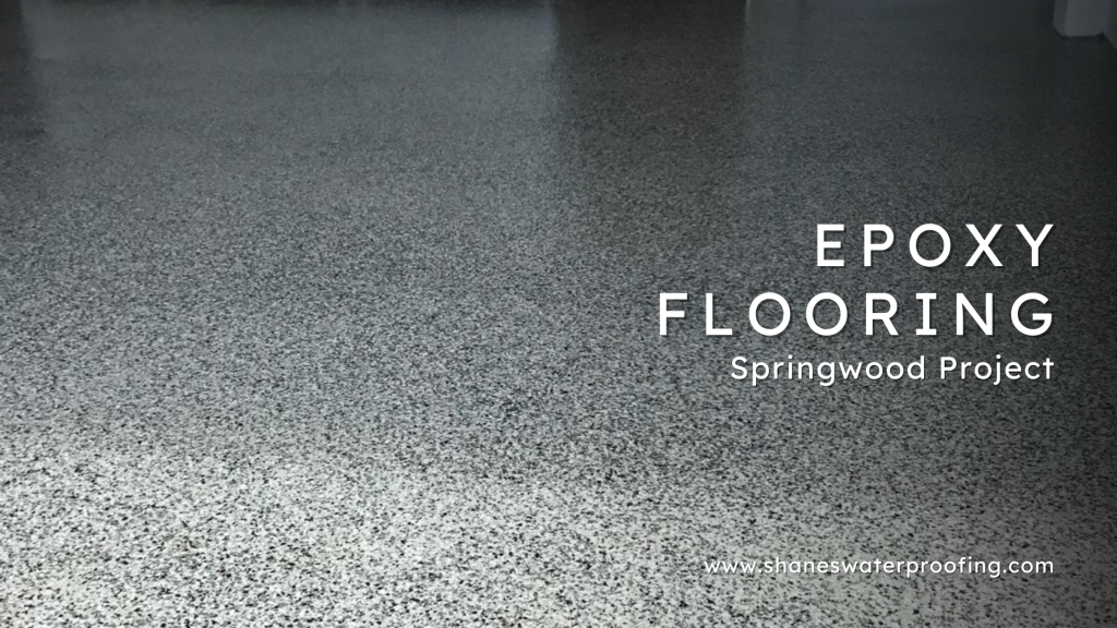 Epoxy flooring Shanes Waterproofing